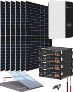 Kit Solar Fotovoltaico 750Wh-dia