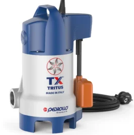 ELECTROBOMBA SUMERGIBLE CON TRITURADORA PEDROLLO DE 0.75 HP MOD.TRITUS-TX